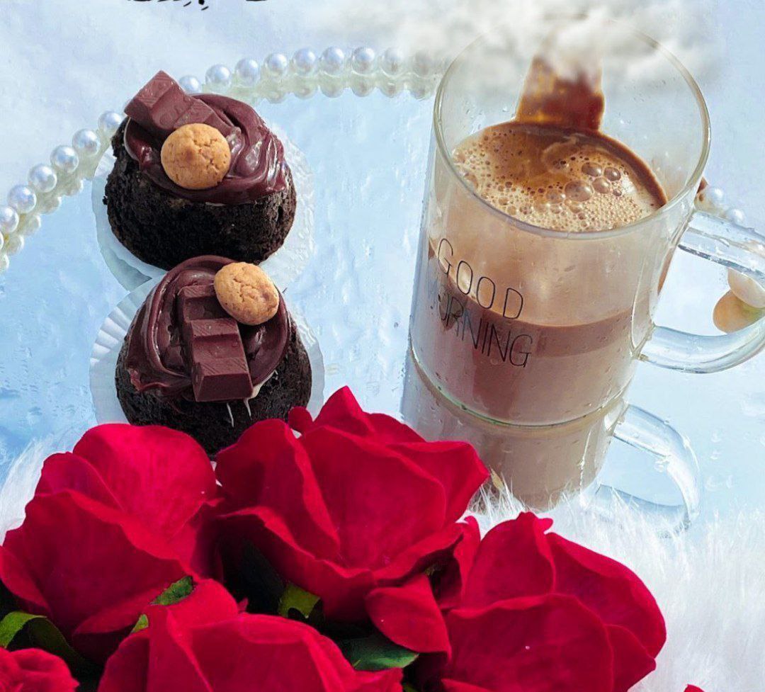 مج الكابتشينو التريند GOOD MORNING